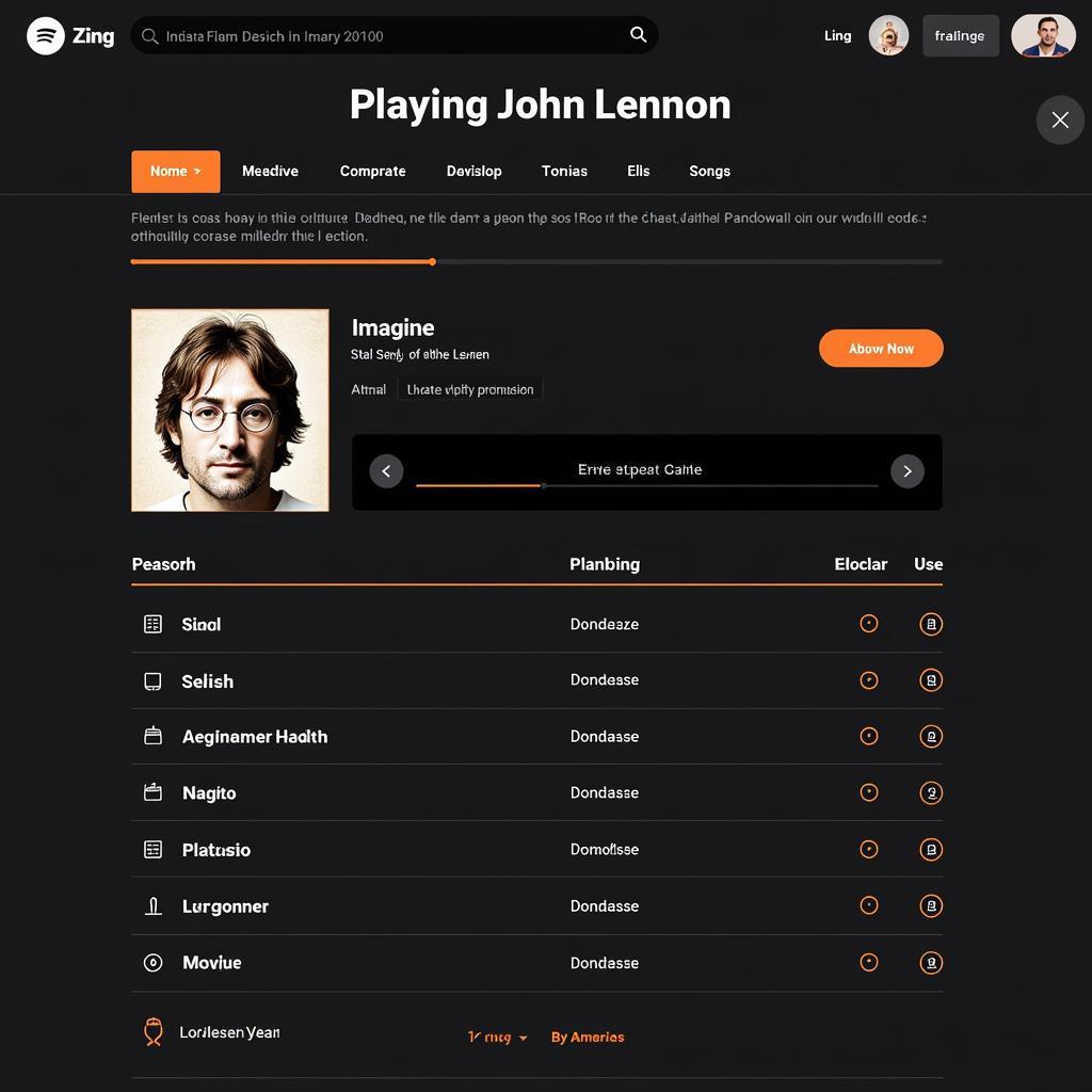 Imagine John Lennon trên Zing MP3