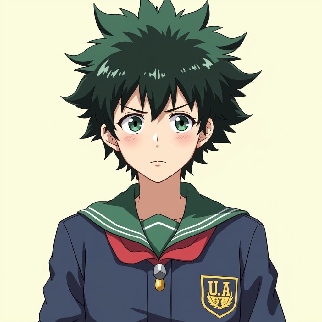 Izuku Midoriya trong Học Viện UA