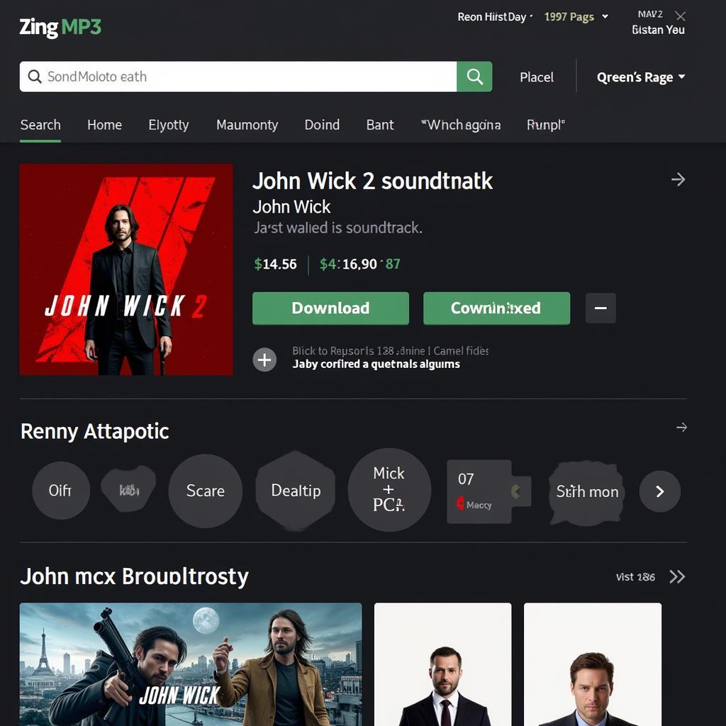 Tải nhạc John Wick 2 OST trên Zing MP3