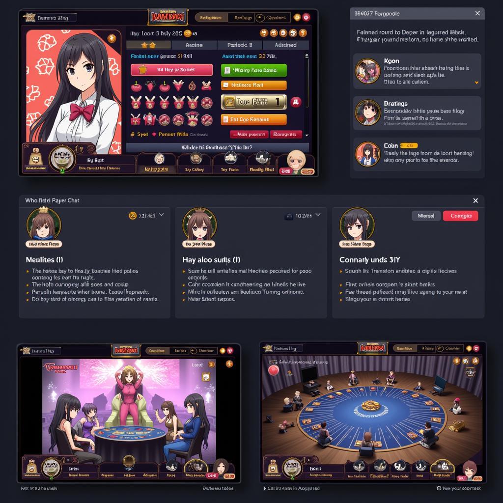 Giao diện game Kakagurui Zing