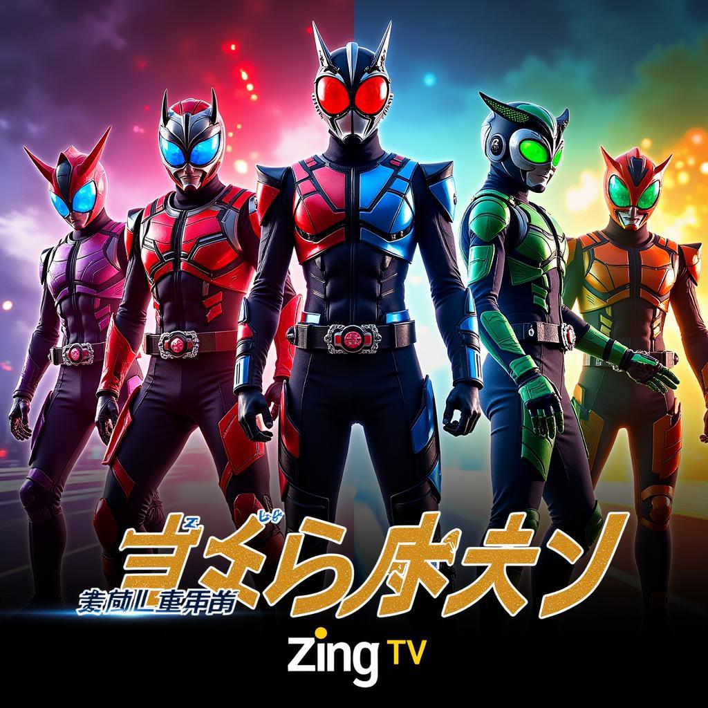 Hình ảnh đẹp về Kamen Rider trên Zing TV