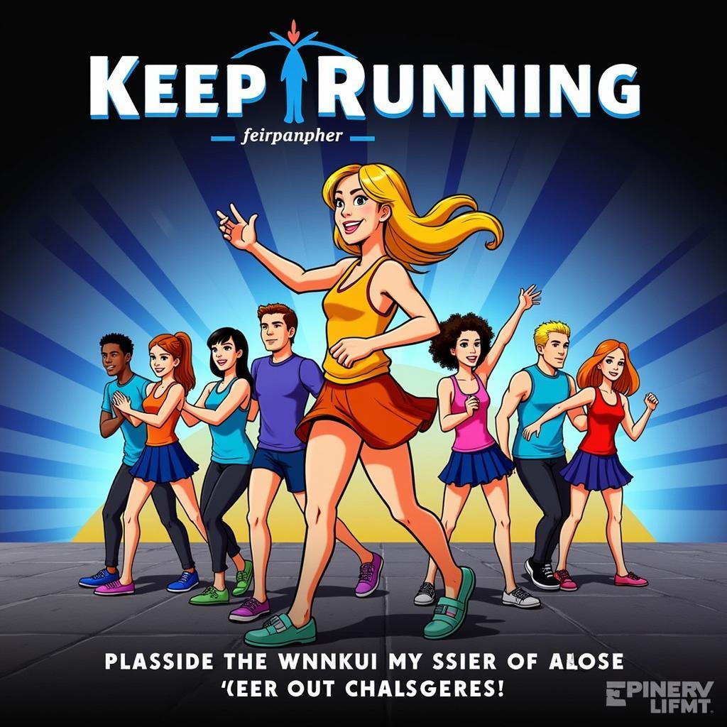 Poster quảng bá Keep Running Season 5 trên Zing Game