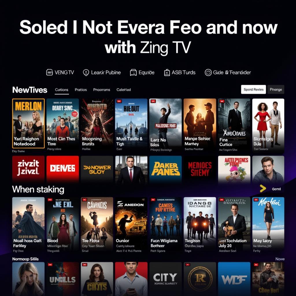 Kho tàng giải trí đa dạng trên Zing TV