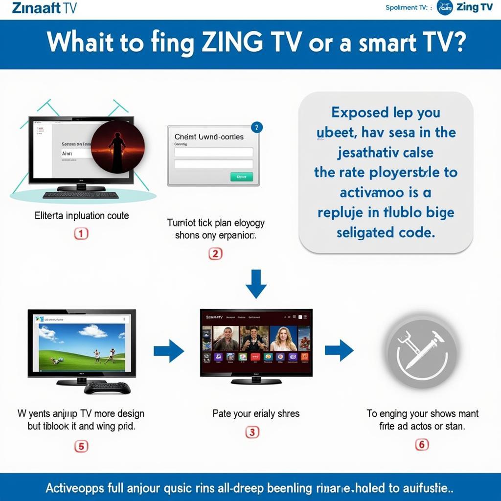 Kích hoạt tv zing activate trên Smart TV