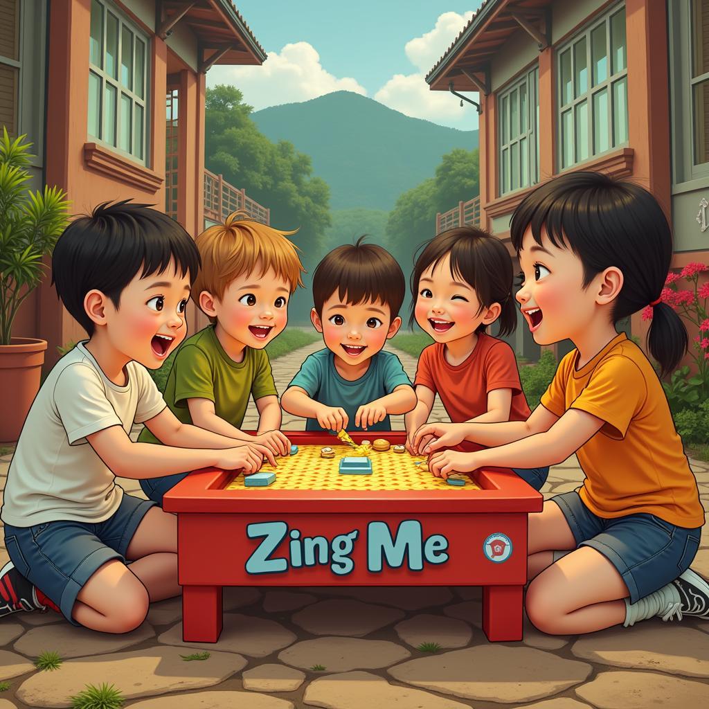 Kỷ niệm tuổi thơ với trò chơi Bang Bang Trẻ Zing trên nền tảng Zing Me