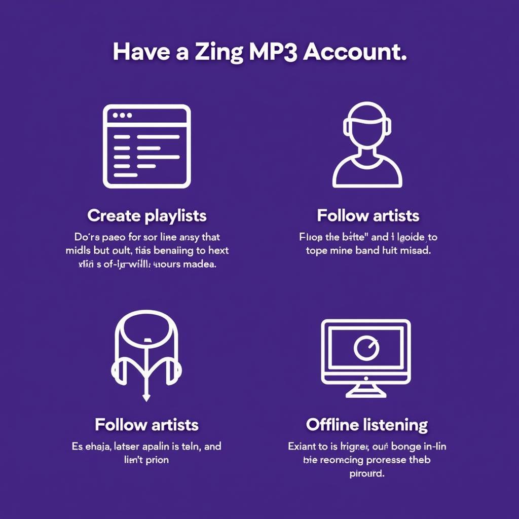 Lợi ích đăng ký tài khoản Zing MP3