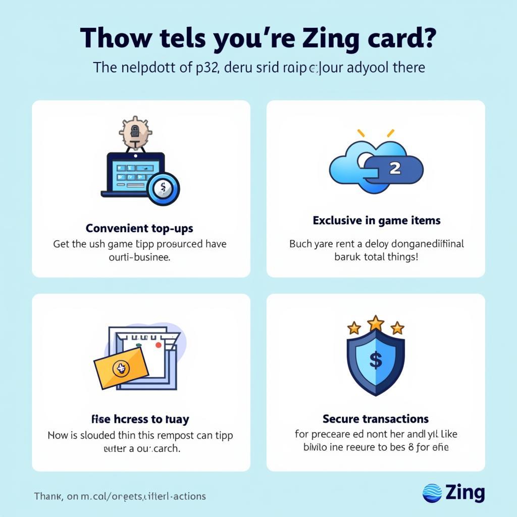 Lợi ích khi sử dụng thẻ Zing