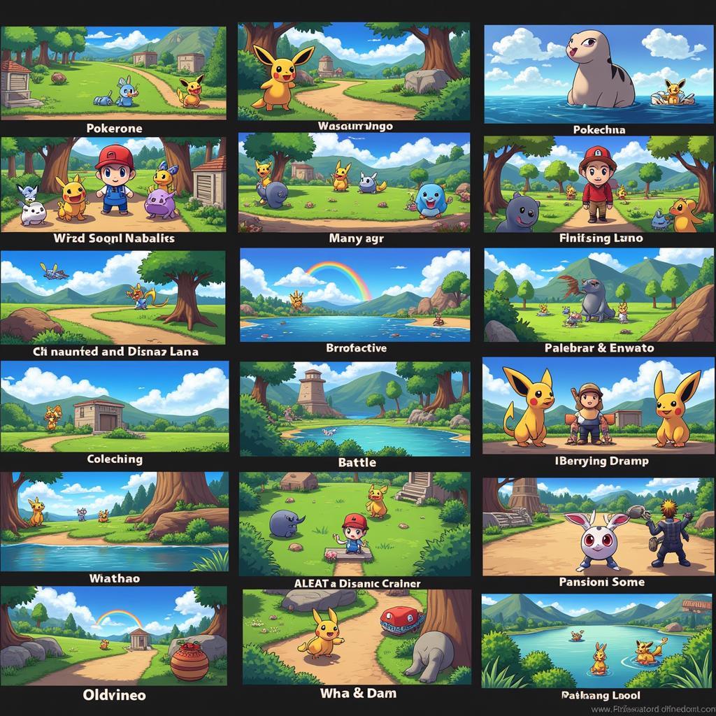 Lựa Chọn Game Pokemon