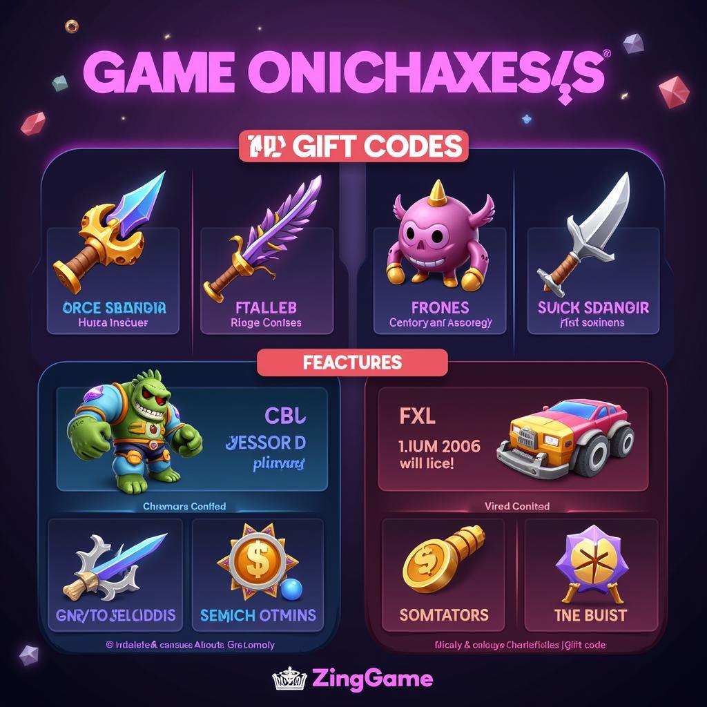 Mã quà tặng Zing Game hấp dẫn