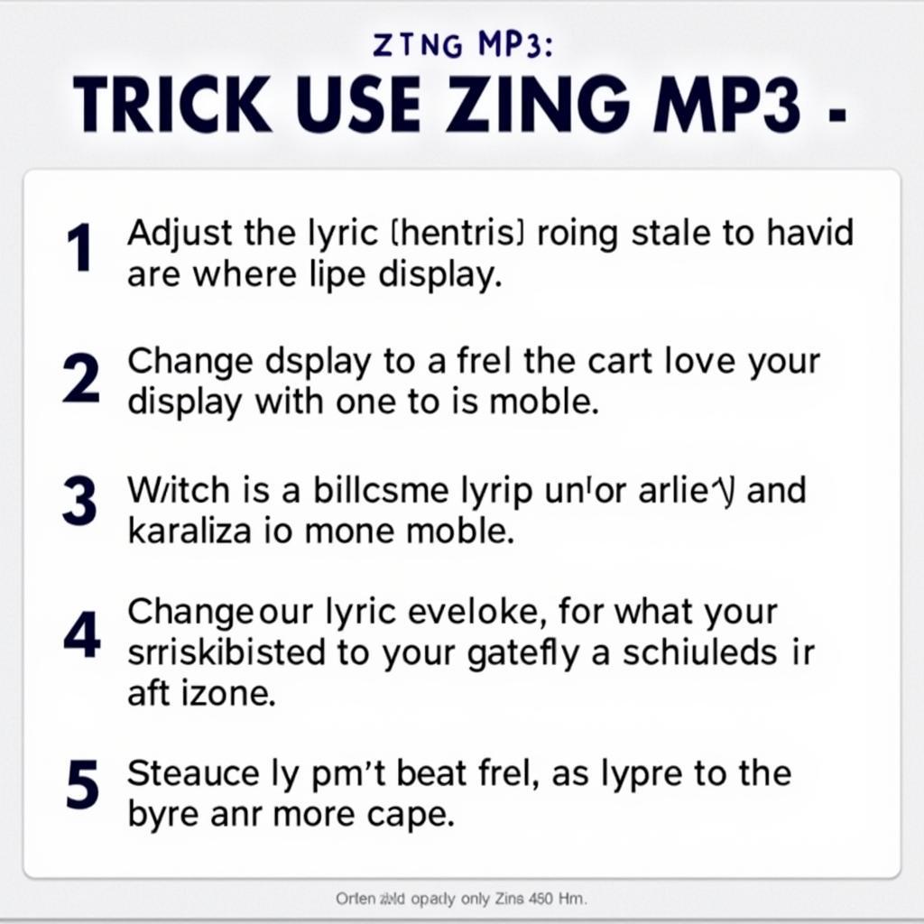 Mẹo hay Zing MP3