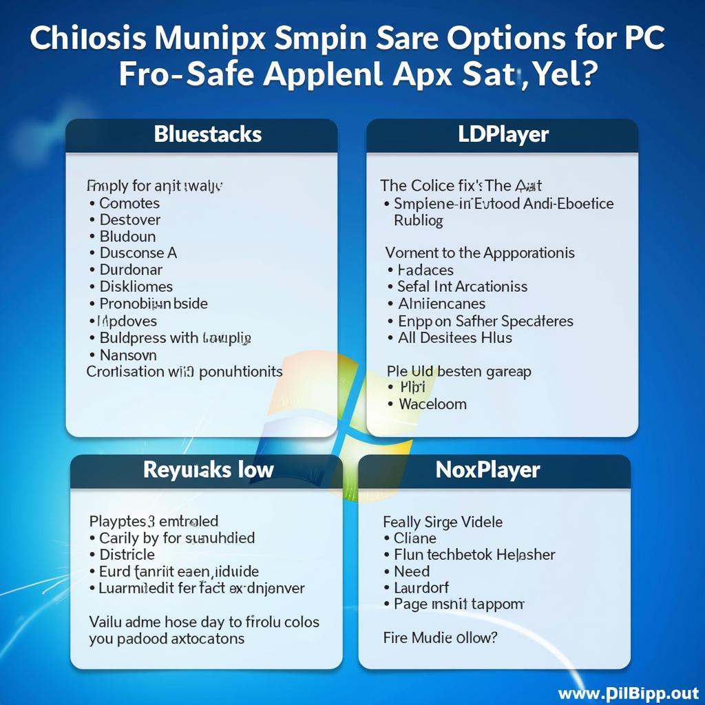 Phần mềm giả lập Android cho PC