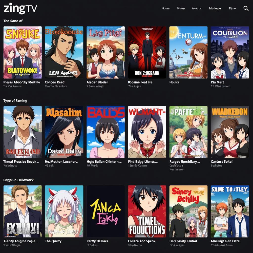 Thế giới phim anime đa dạng trên Zing TV