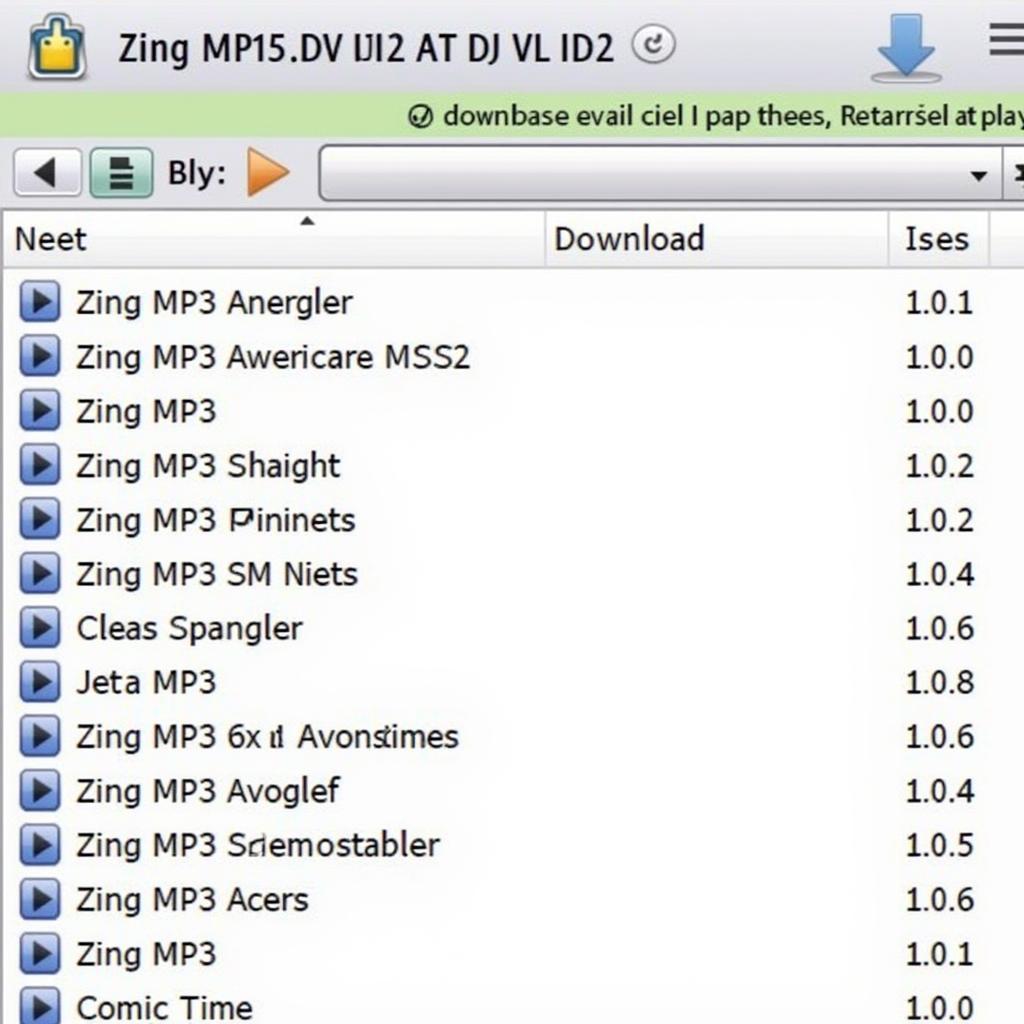 Sử dụng IDM để tải playlist Zing MP3