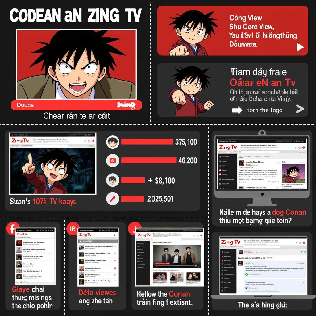 Sức hút của Conan trên Zing TV