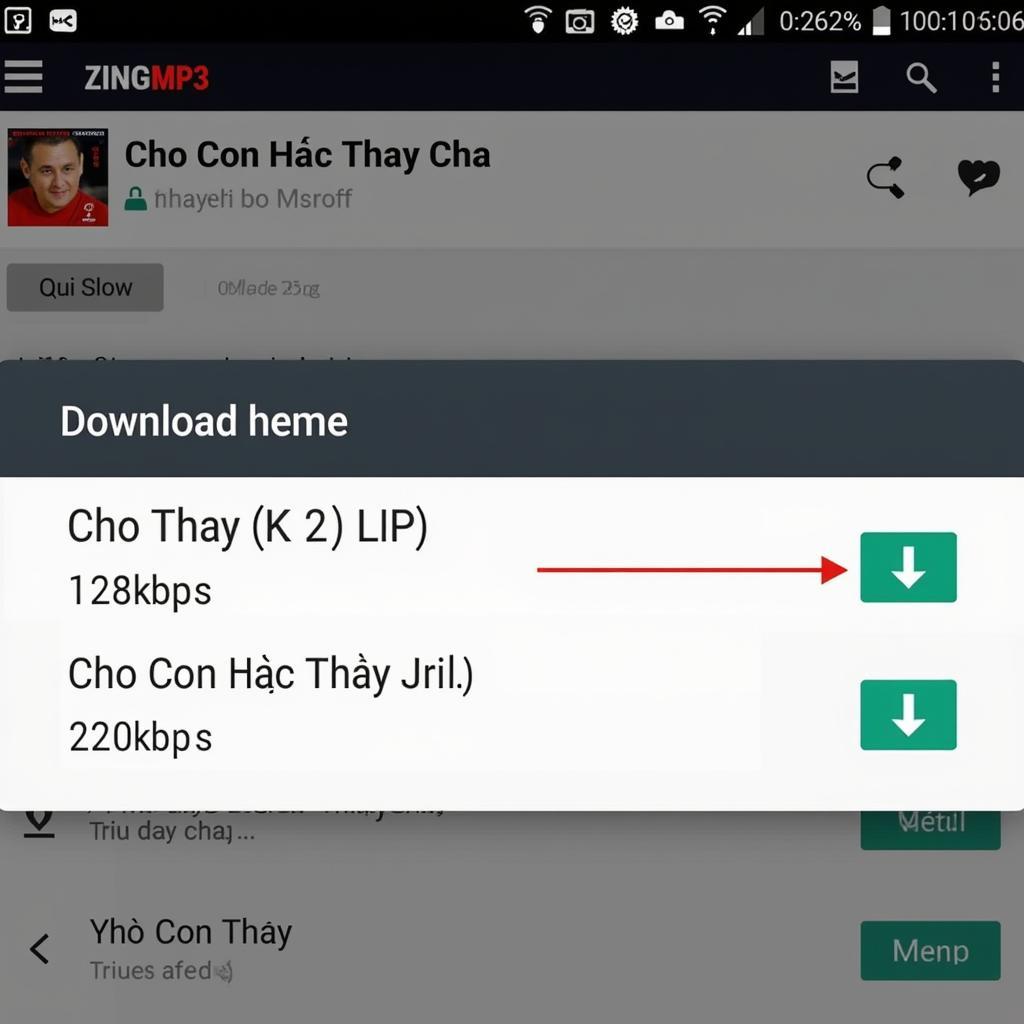 Cách tải bài hát "Cho Con Được Thay Cha" của Tuấn Phương trên Zing MP3