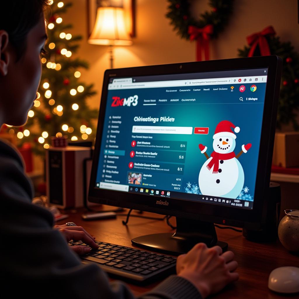 Downloading Christmas music to your computer