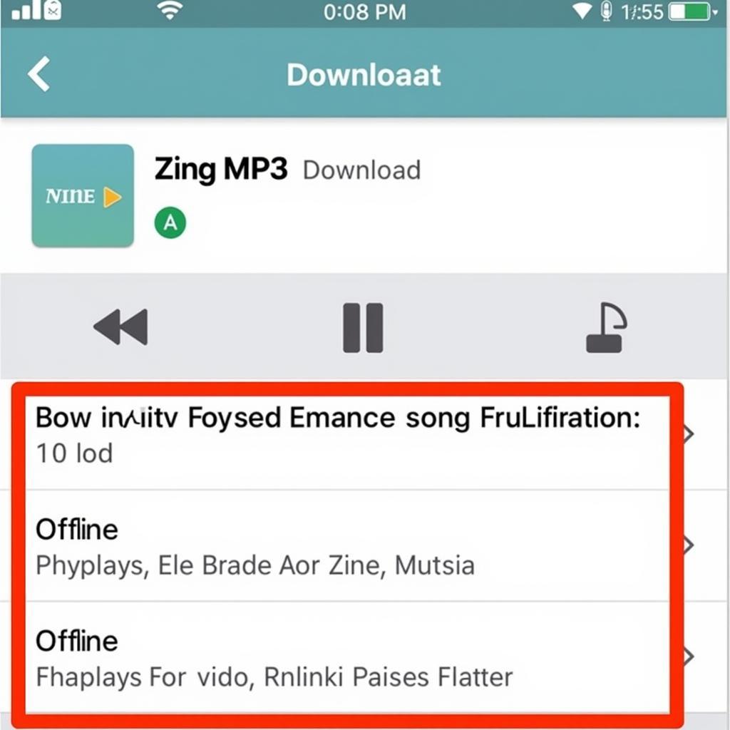 Tải nhạc Zing MP3 nghe offline