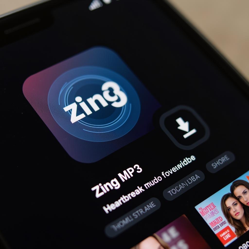 Tải nhạc Zing MP3 về điện thoại