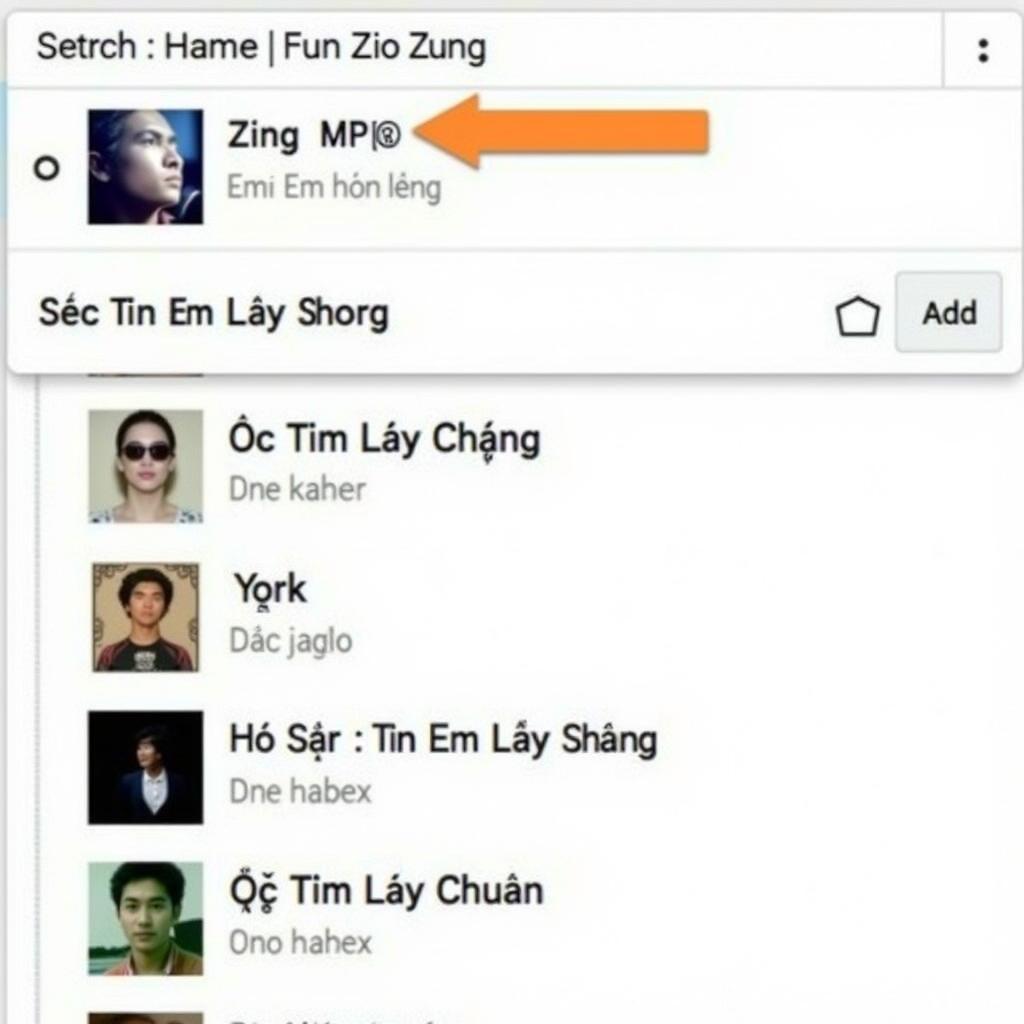 Tìm kiếm bài hát "Được Tin Em Lấy Chồng" trên Zing MP3