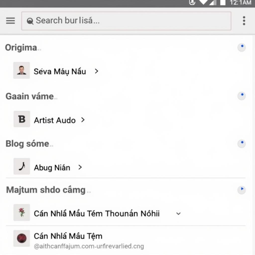 Tìm kiếm "Căn Nhà Màu Tím" trên Zing MP3