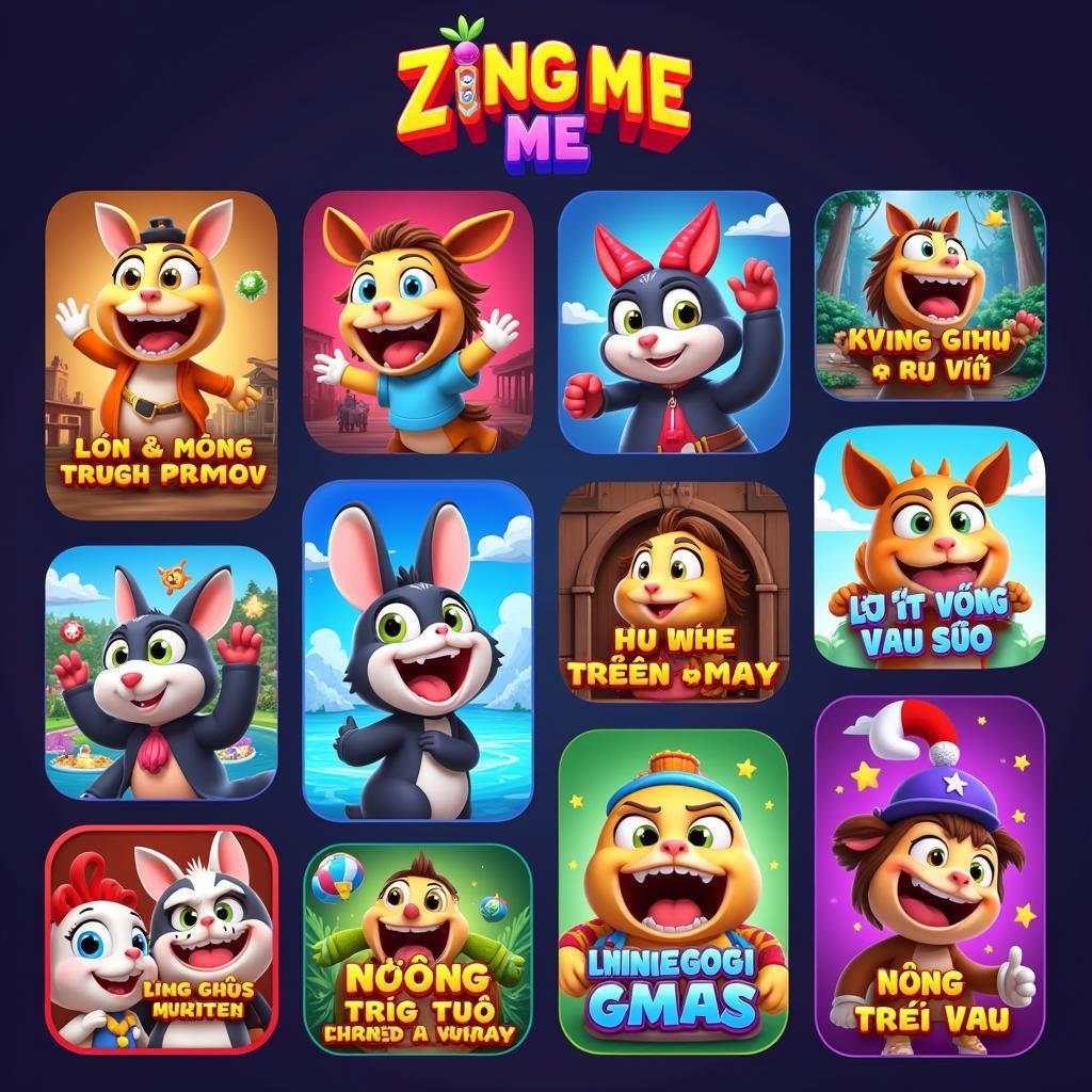 Top game Zing Me hay nhất