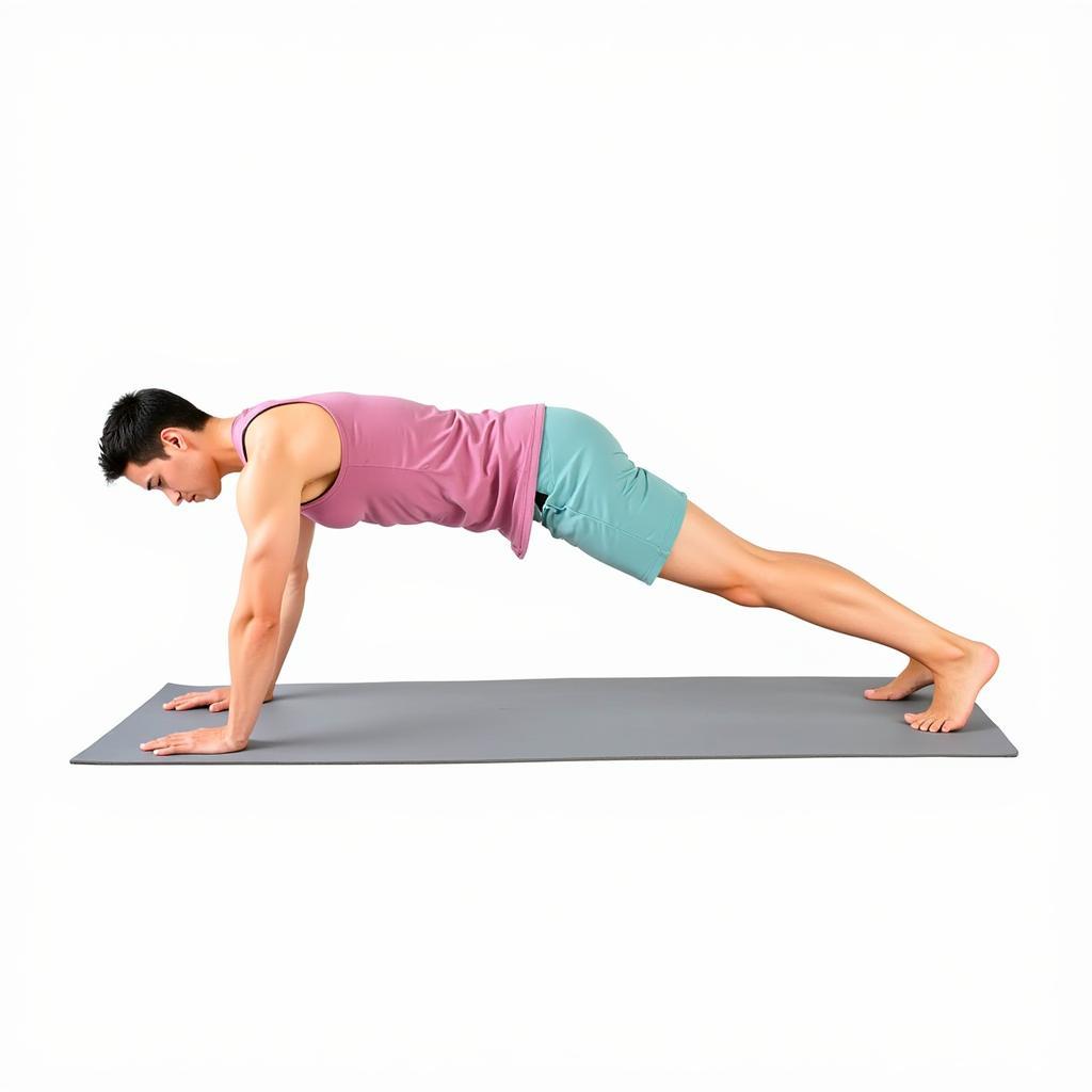 Tư thế Plank trong Yoga