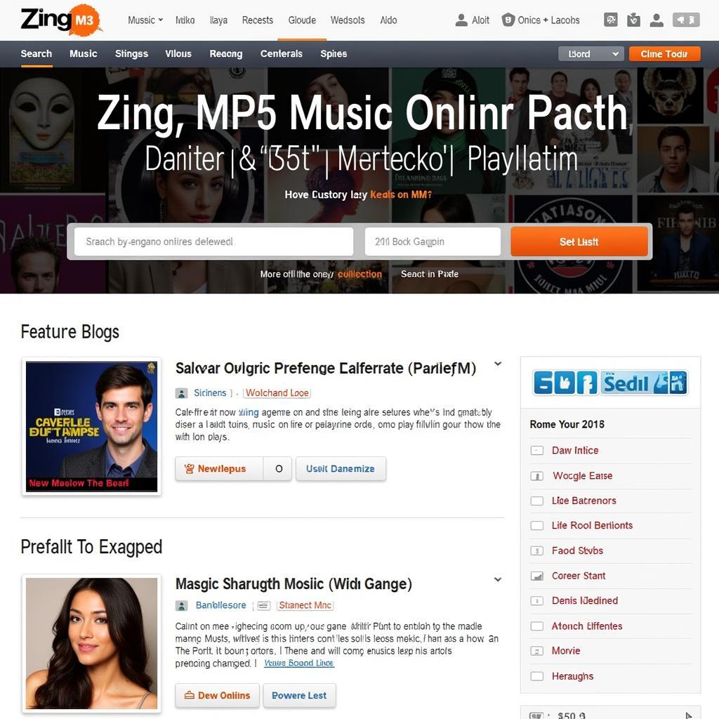 Zing MP3 - Kho tàng âm nhạc