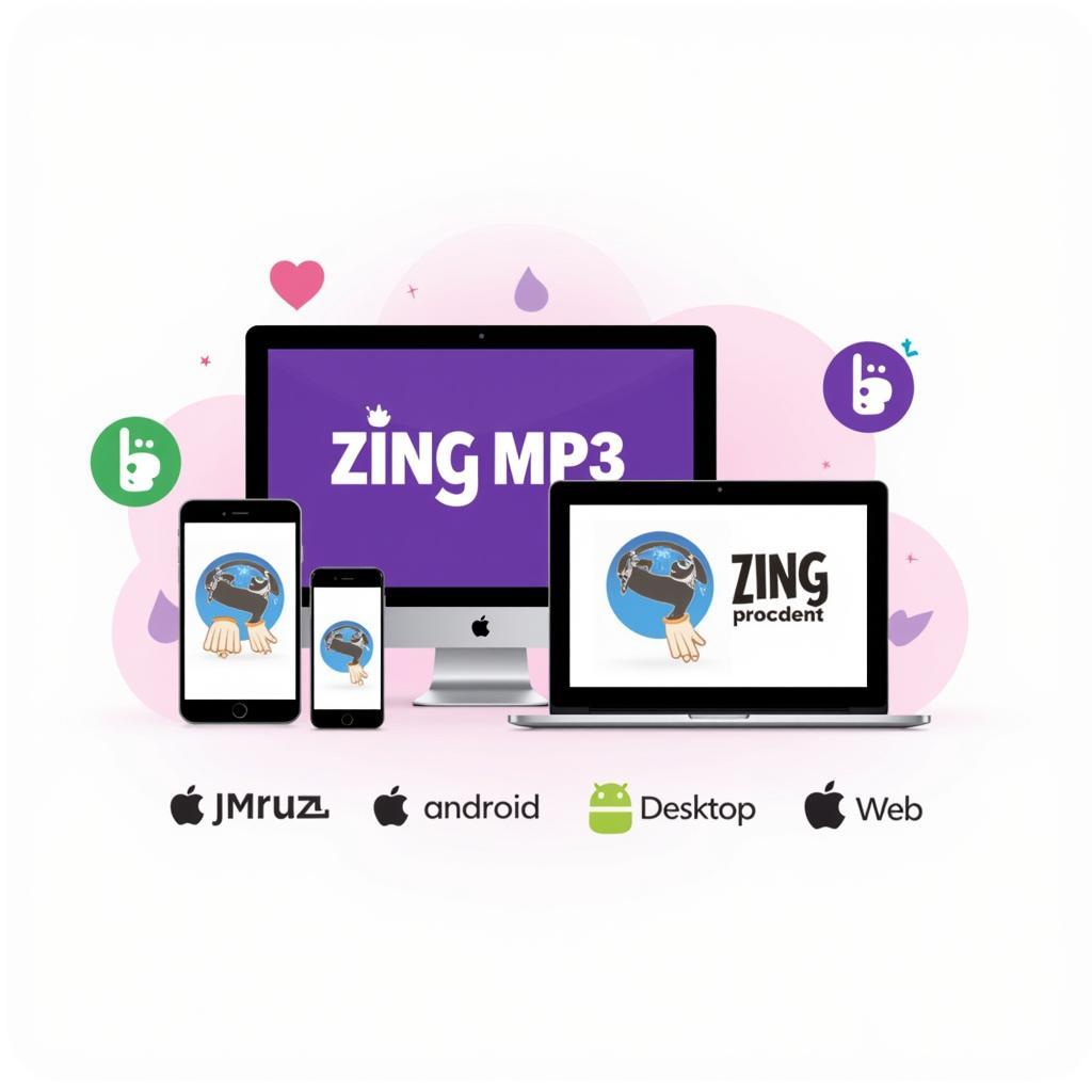 Zing MP3 trên nhiều nền tảng