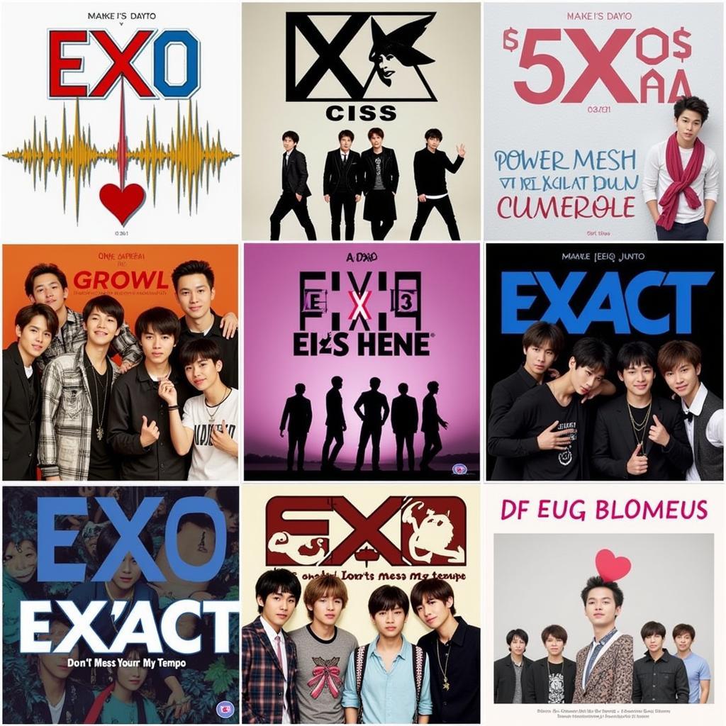 Album và bài hát nổi bật của EXO