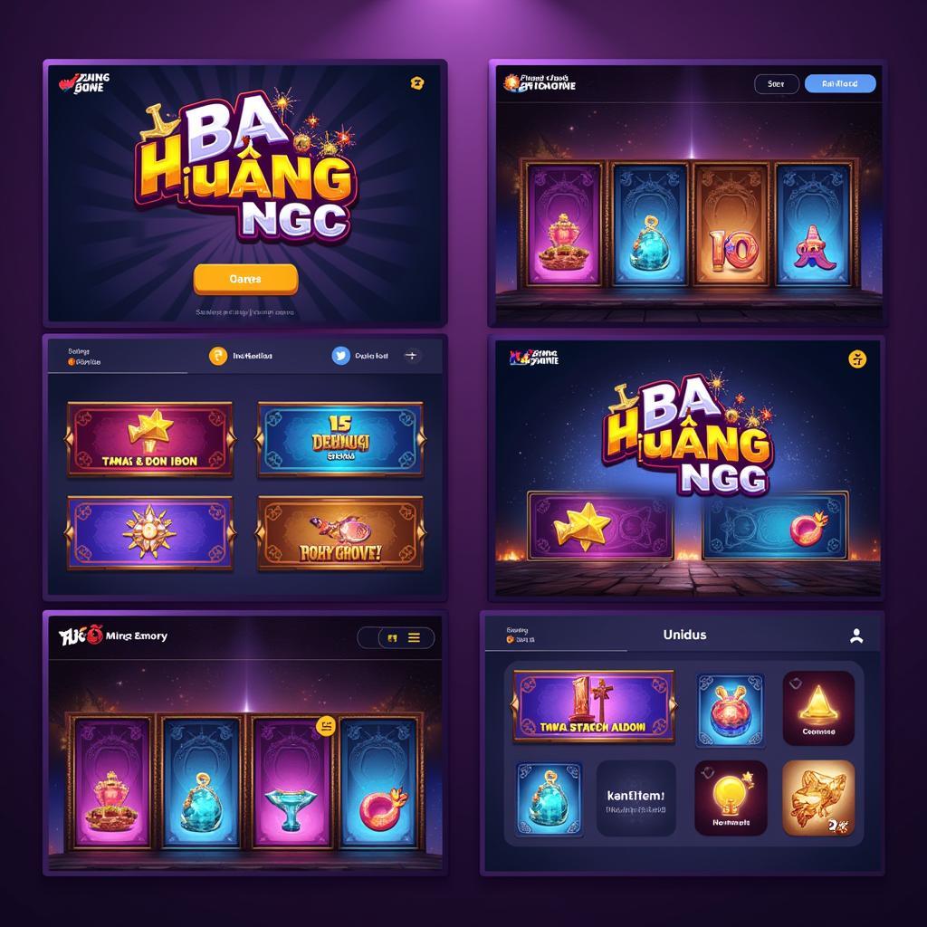 Giao diện mới của Ba Hàng Ngọc trên Zing Game