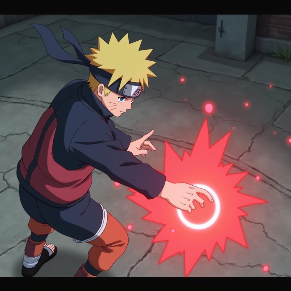 Boruto sử dụng Rasengan trong tập 14 trên Zing TV