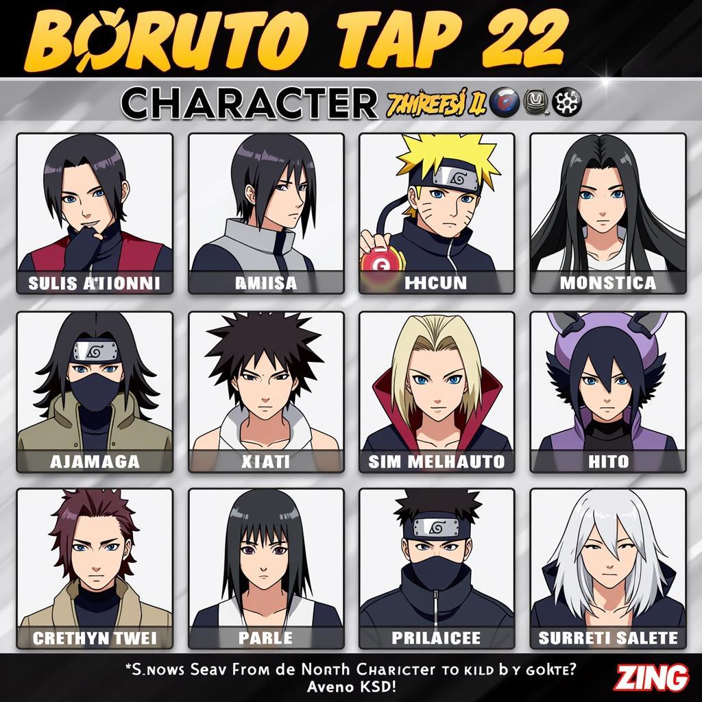 Nhân vật Boruto tap 22 Zing TV