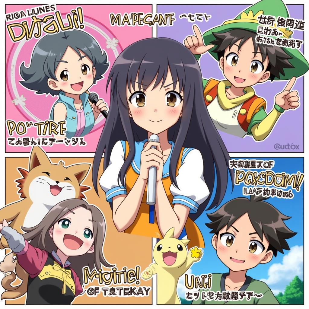 Các bài hát nổi tiếng của Rica Matsumoto trong Pokémon Best Wishes