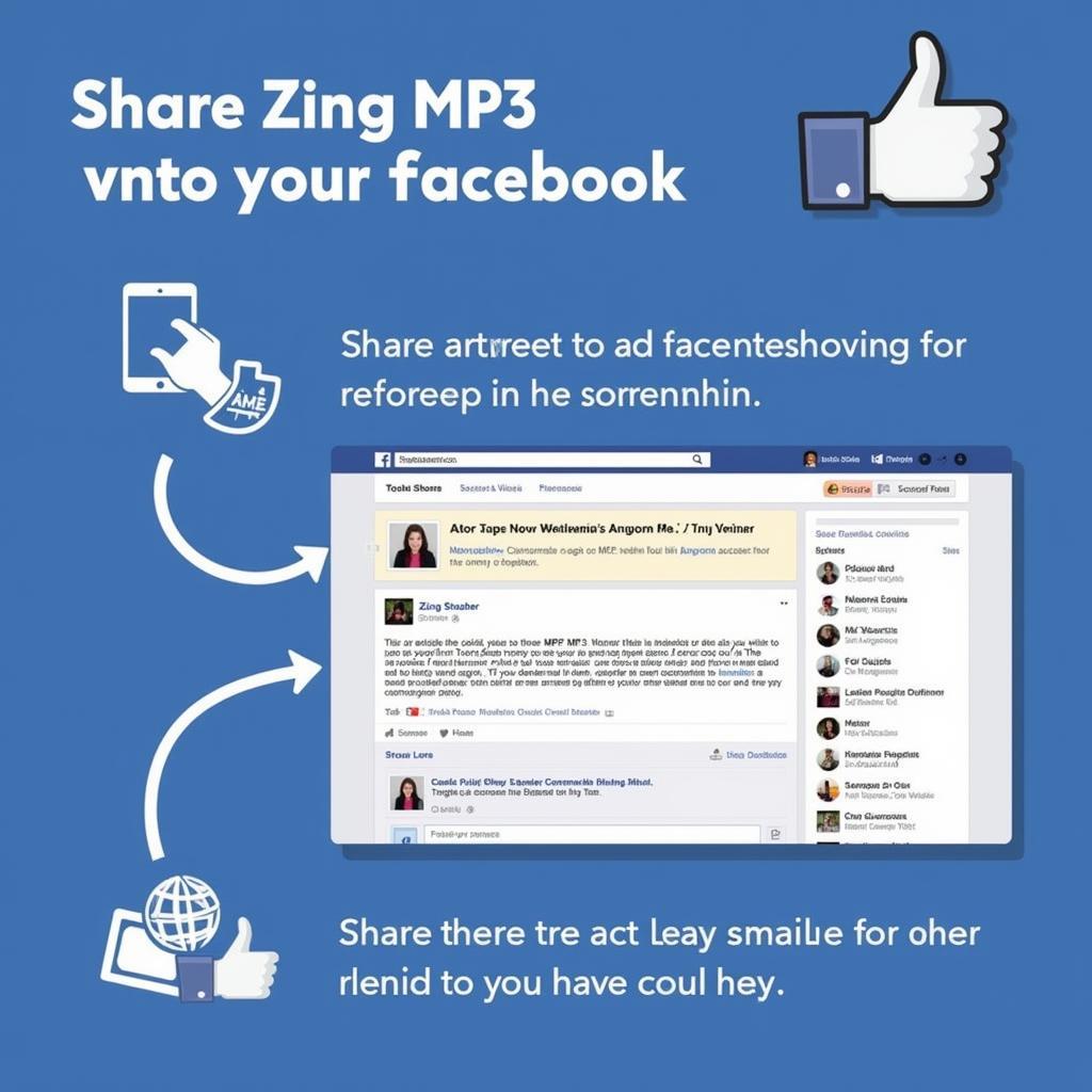 Chia sẻ nhạc Zing lên Facebook nhanh chóng và dễ dàng