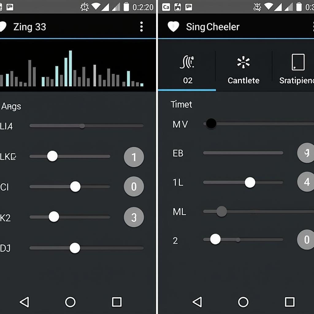 Chỉnh equalizer Zing MP3 trên Android