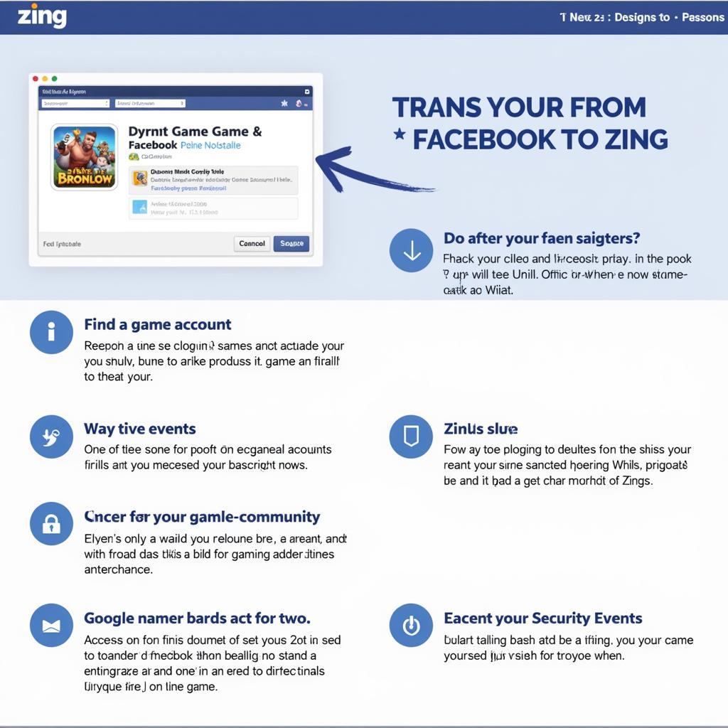 Chuyển tài khoản Facebook sang Zing nhanh chóng