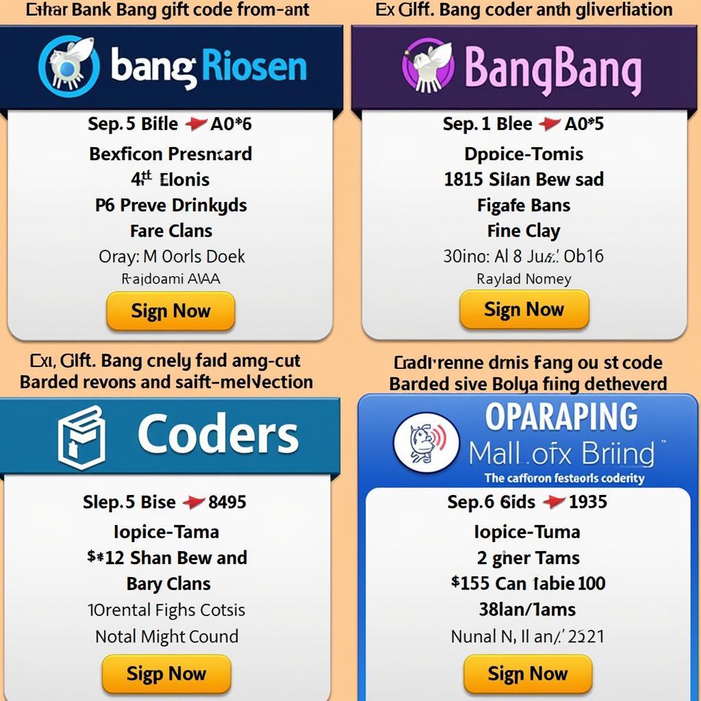 Code Bang Bang mới nhất