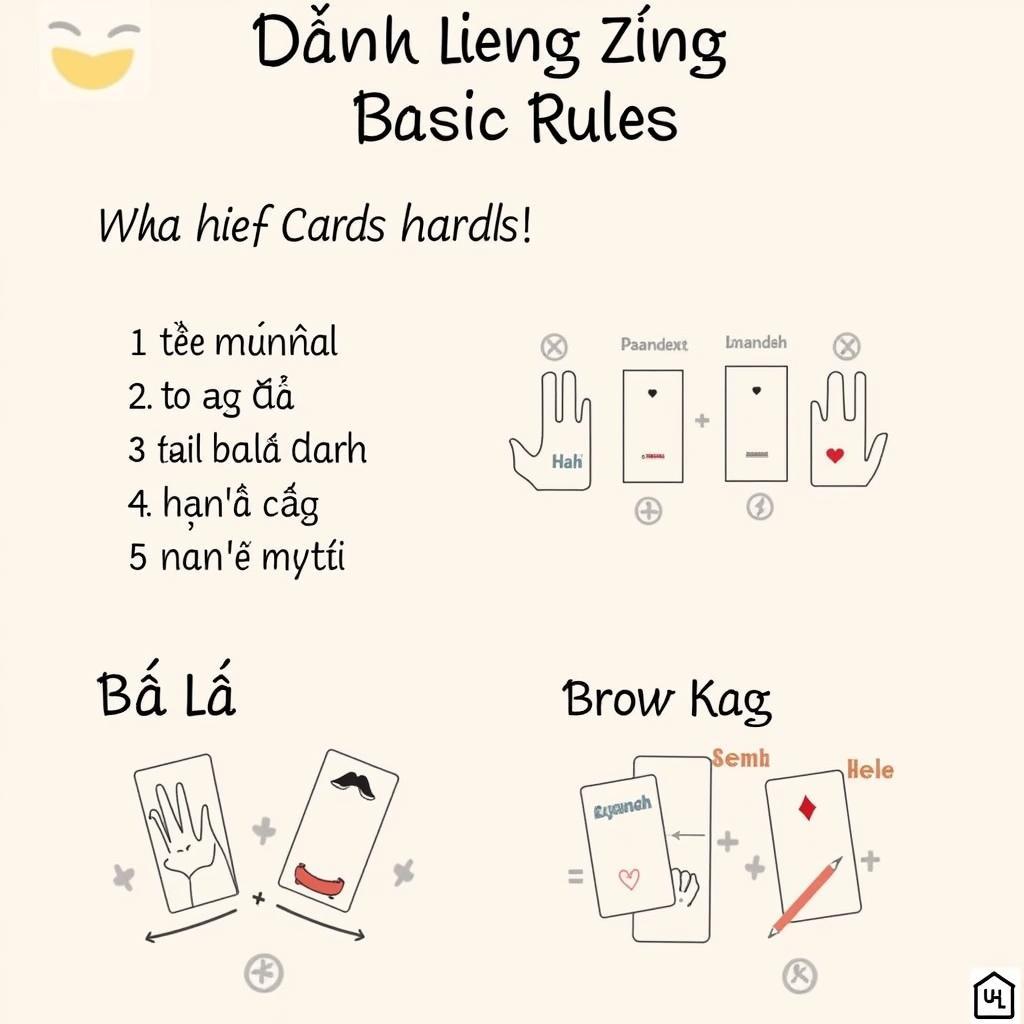 Luật chơi danh lieng zing cơ bản