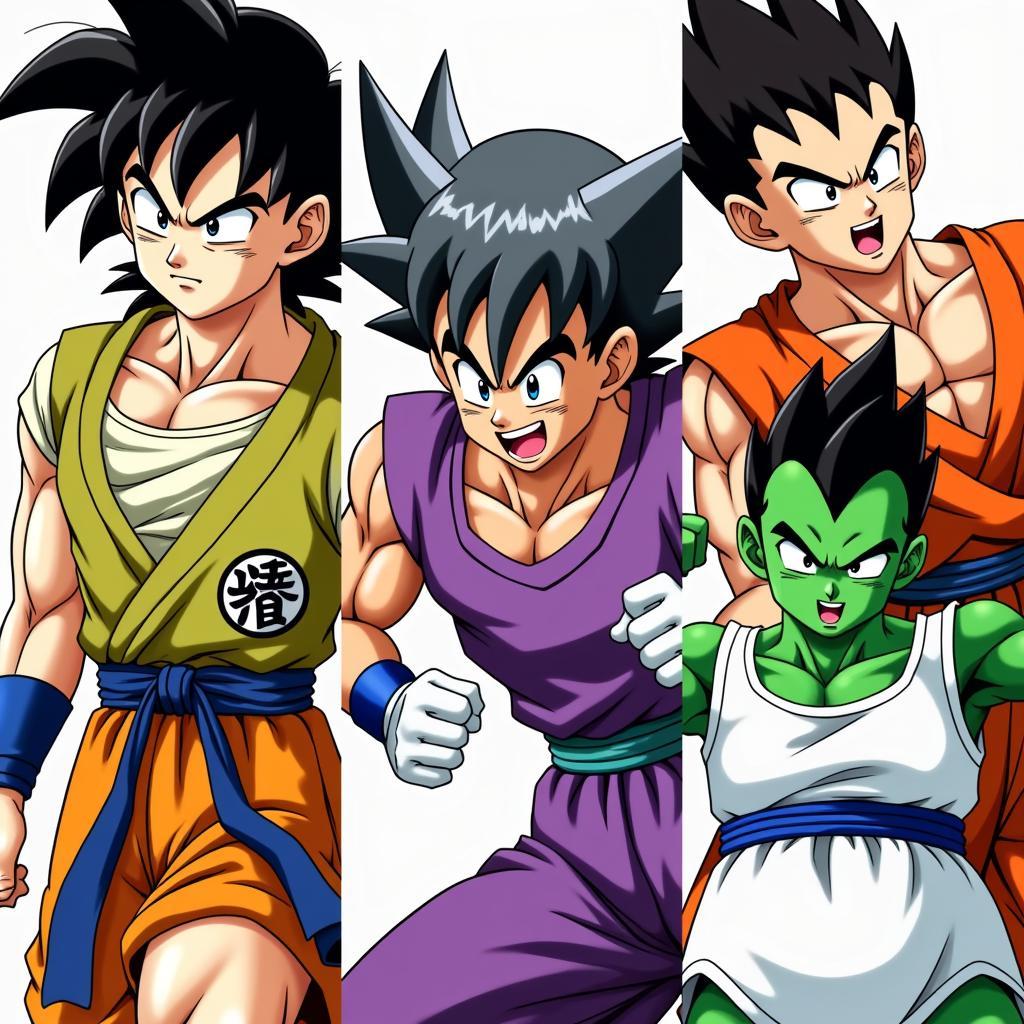 Các Nhân Vật Chính trong Dragon Ball Kai 2 trên Zing TV