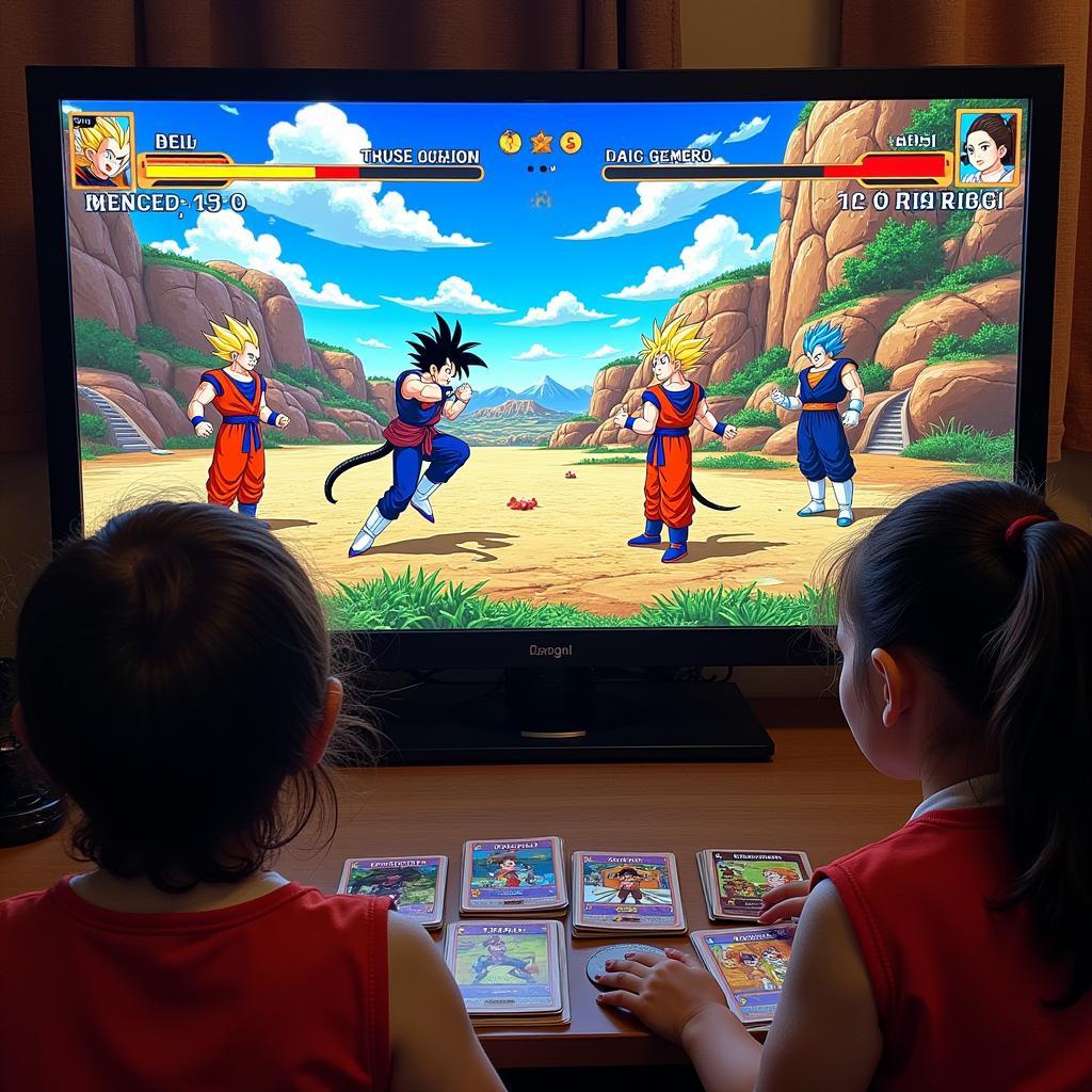 Ký ức về game Dragon Ball trên Zing Me