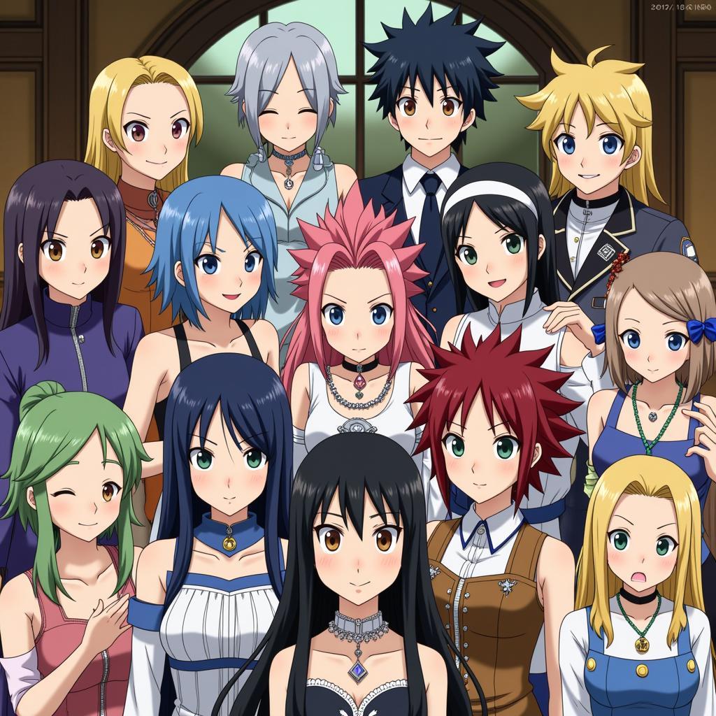 Các thành viên hội Fairy Tail