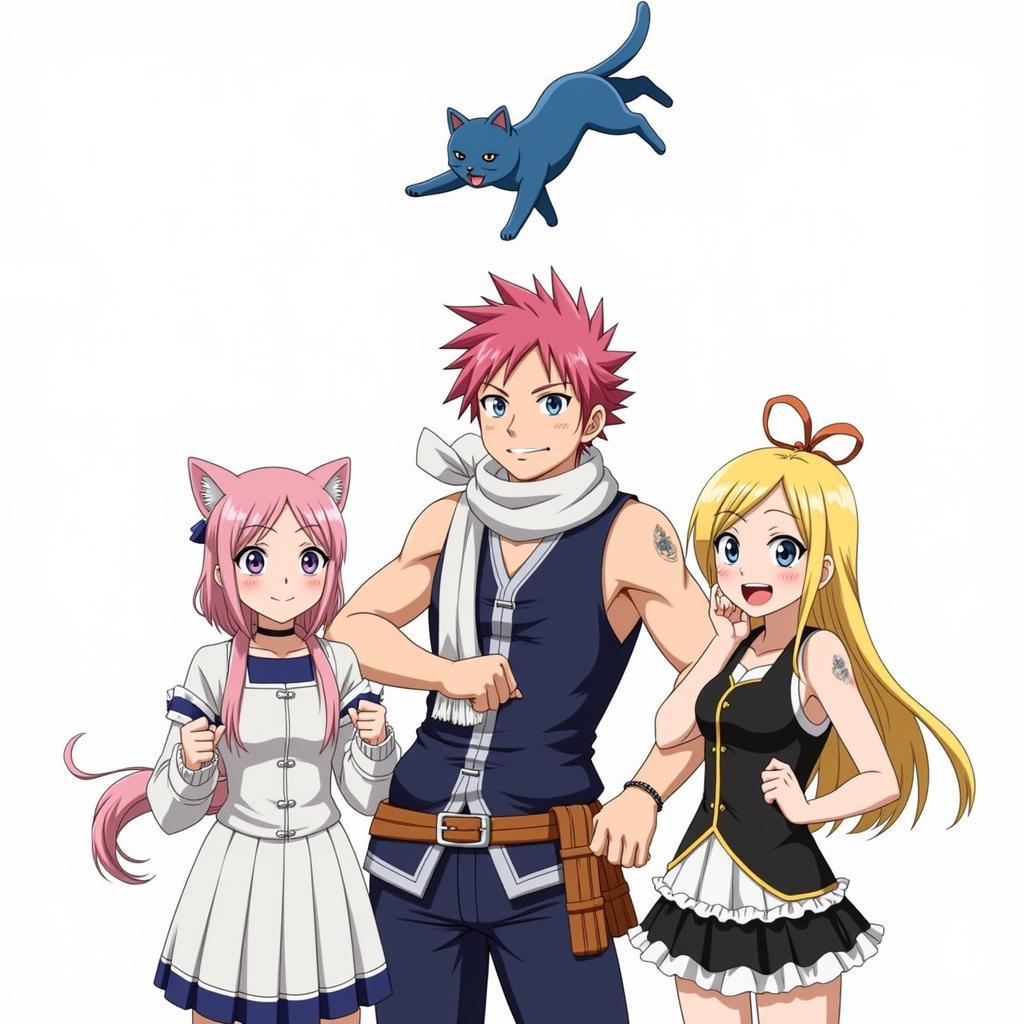 Fairy Tail Zing TV Season 1: Nhóm nhân vật chính