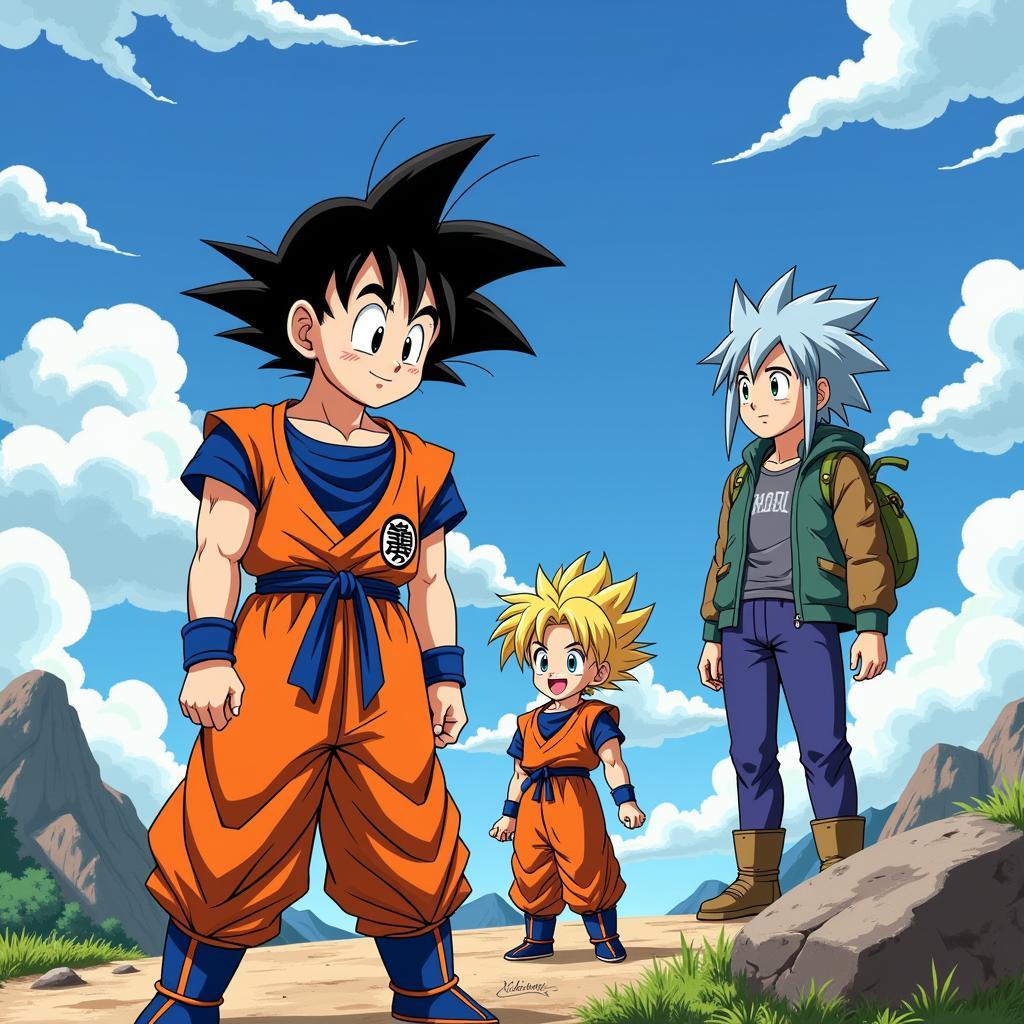 Goku Nhí và Cuộc Hành Trình Tìm Ngọc Rồng Sao Đen