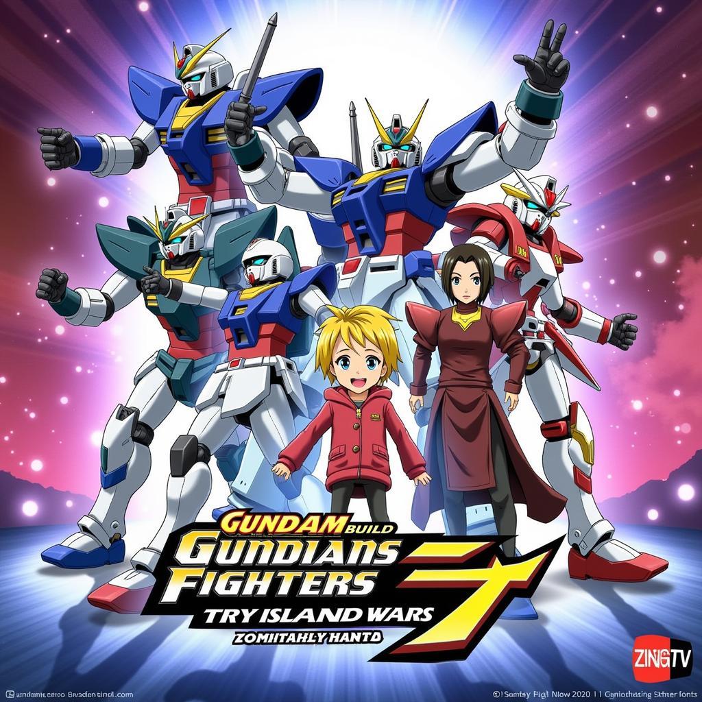 Poster phim Gundam Build Fighters Try Island Wars trên Zing TV