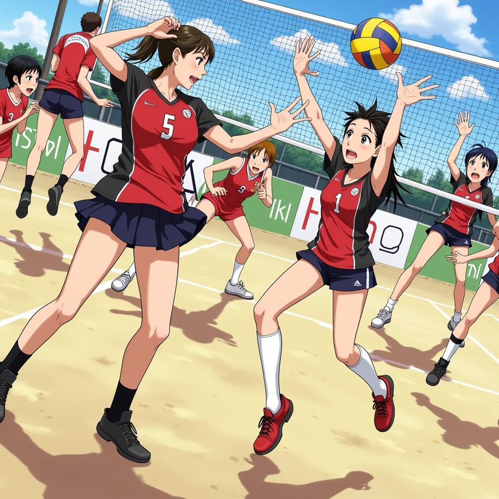 Trận đấu đỉnh cao giữa Karasuno và Shiratorizawa trên Haikyuu SS3 Zing TV