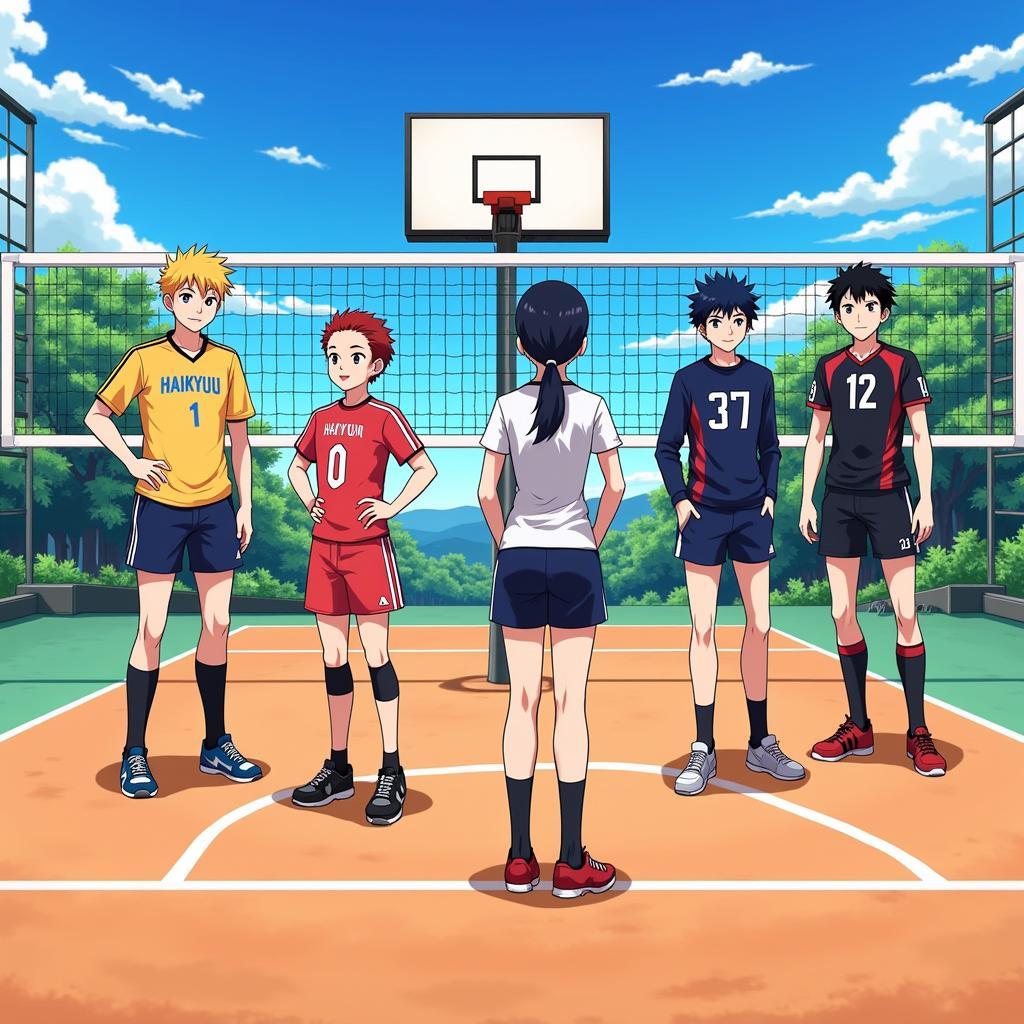 Haikyuu!! Zing Game: Khởi đầu hành trình bóng chuyền