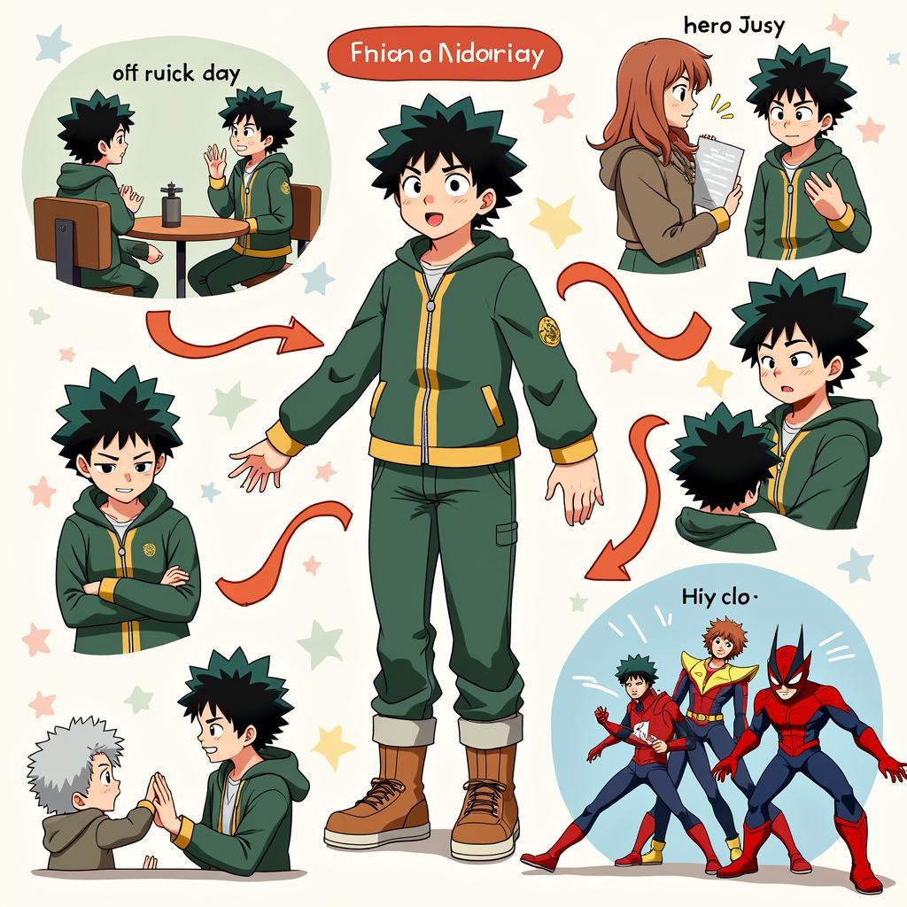 Hành trình trở thành anh hùng của Izuku Midoriya trong My Hero Academia trên Zing TV