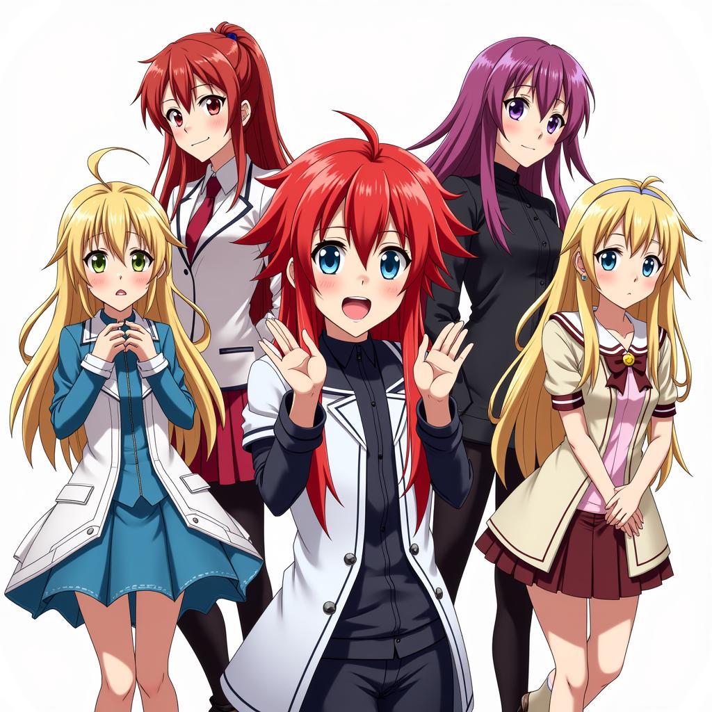 Nhân vật chính High School DxD SS3 trên Zing TV