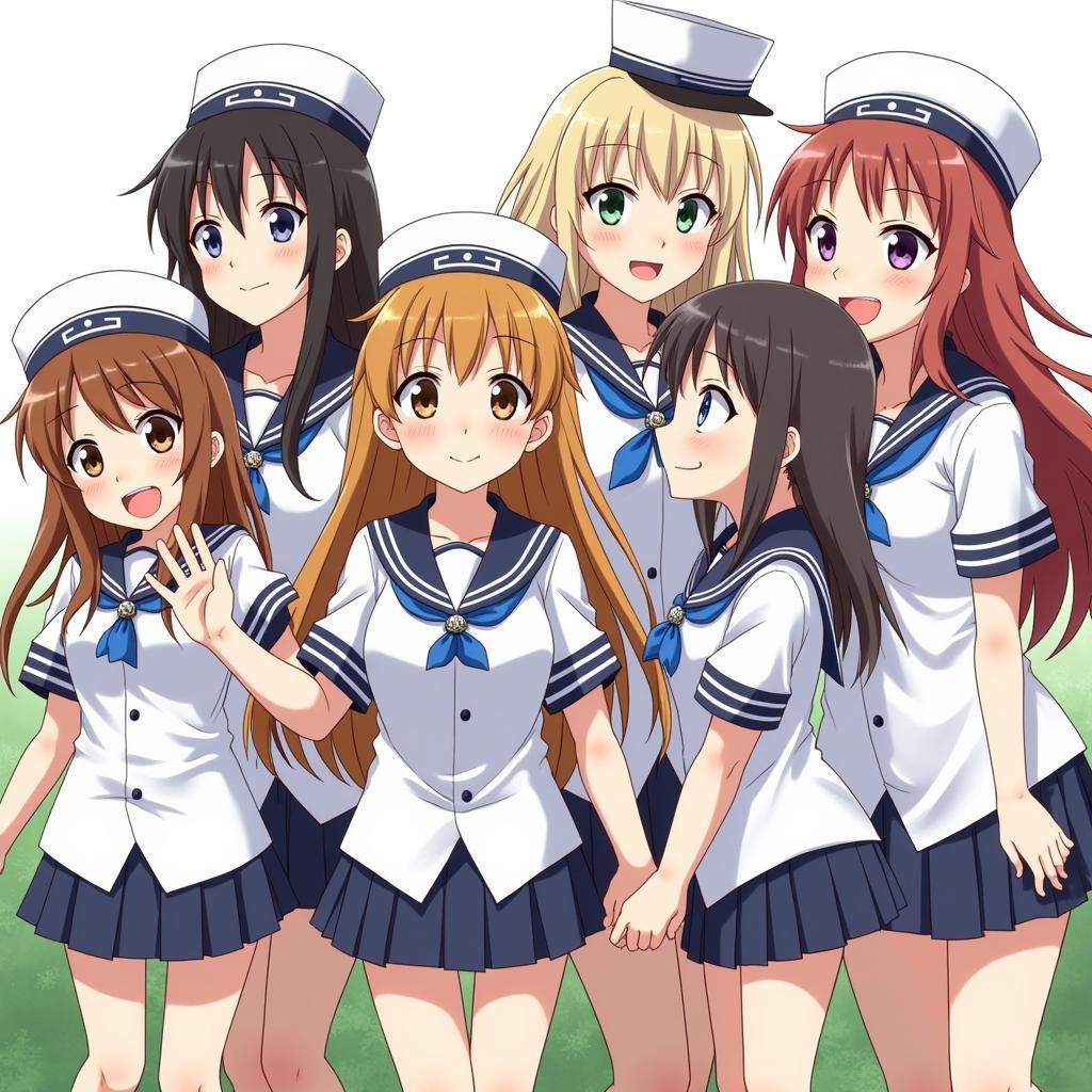 Các nhân vật trong High School Fleet Zing Fansub