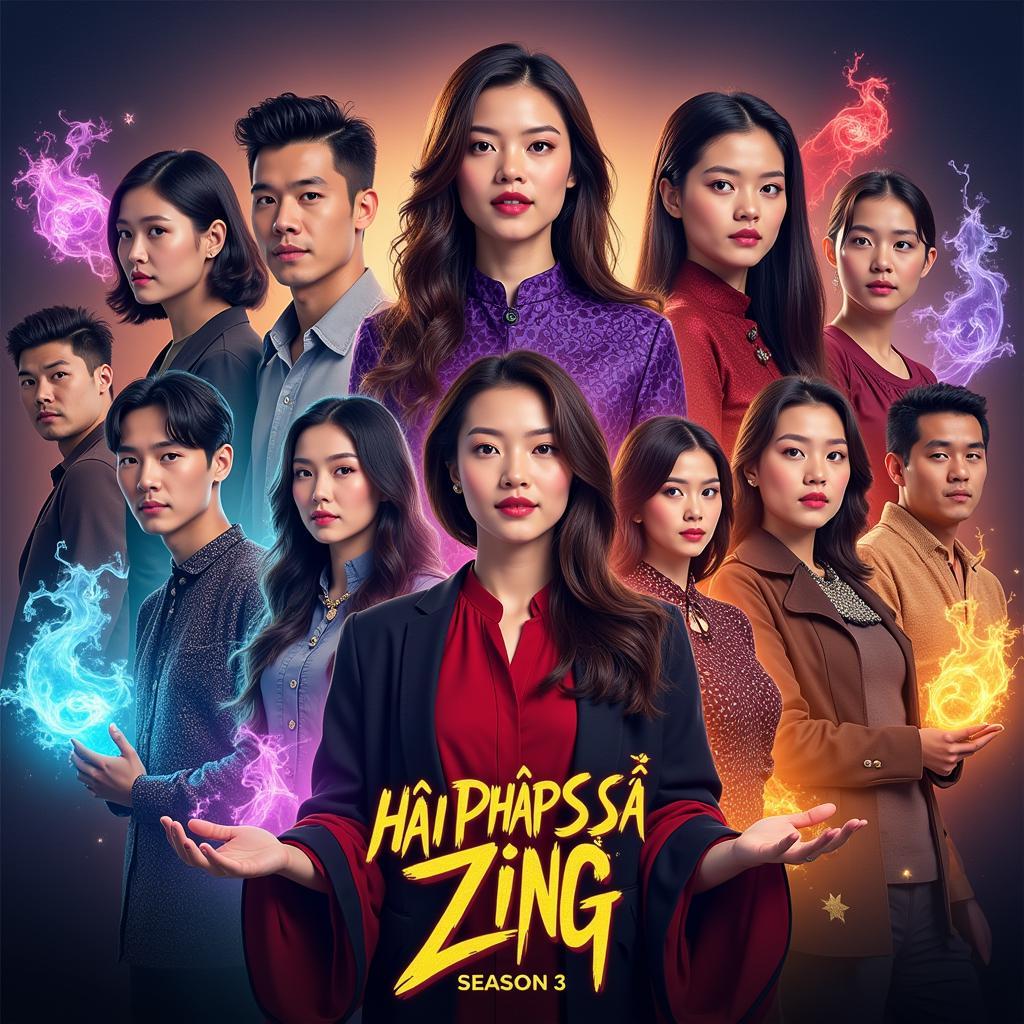 Các nhân vật trong Hội Pháp Sư Zing TV Season 3